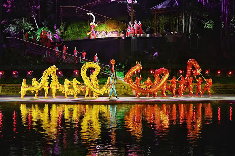 內(nèi)江：川南首部大型山水實景演出《遇見威遠》正式上演，助力威遠創(chuàng)建天府旅游名縣！